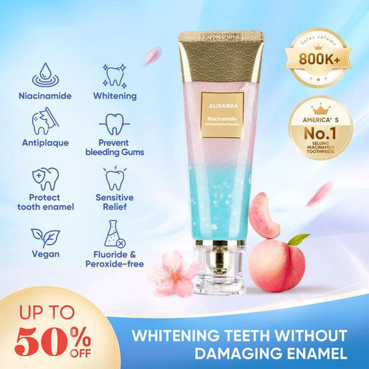 Nicotinamide Whitening Toothpaste 【New Packaging & Powerful Formula Upgrade】