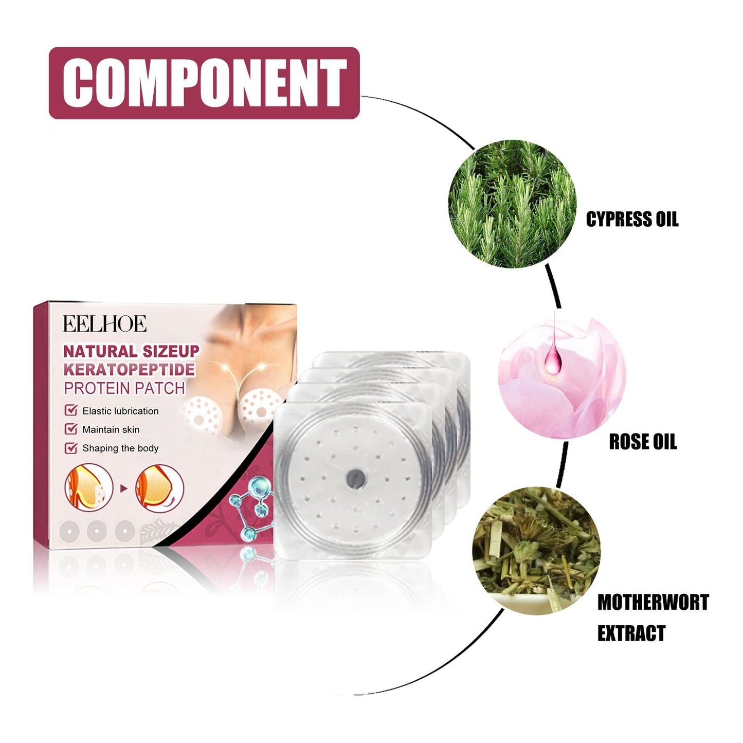 Women Breast enhancer Lifting Patch (Pack of 4)