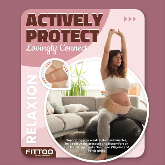Pregnancy Back Support Belt | Supports Child Weight & Relieve Back Pressure